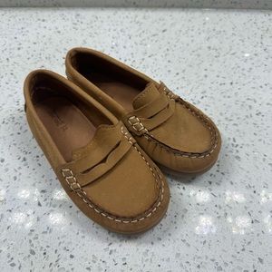 Zara Baby Boy Leather Loafers Size 8